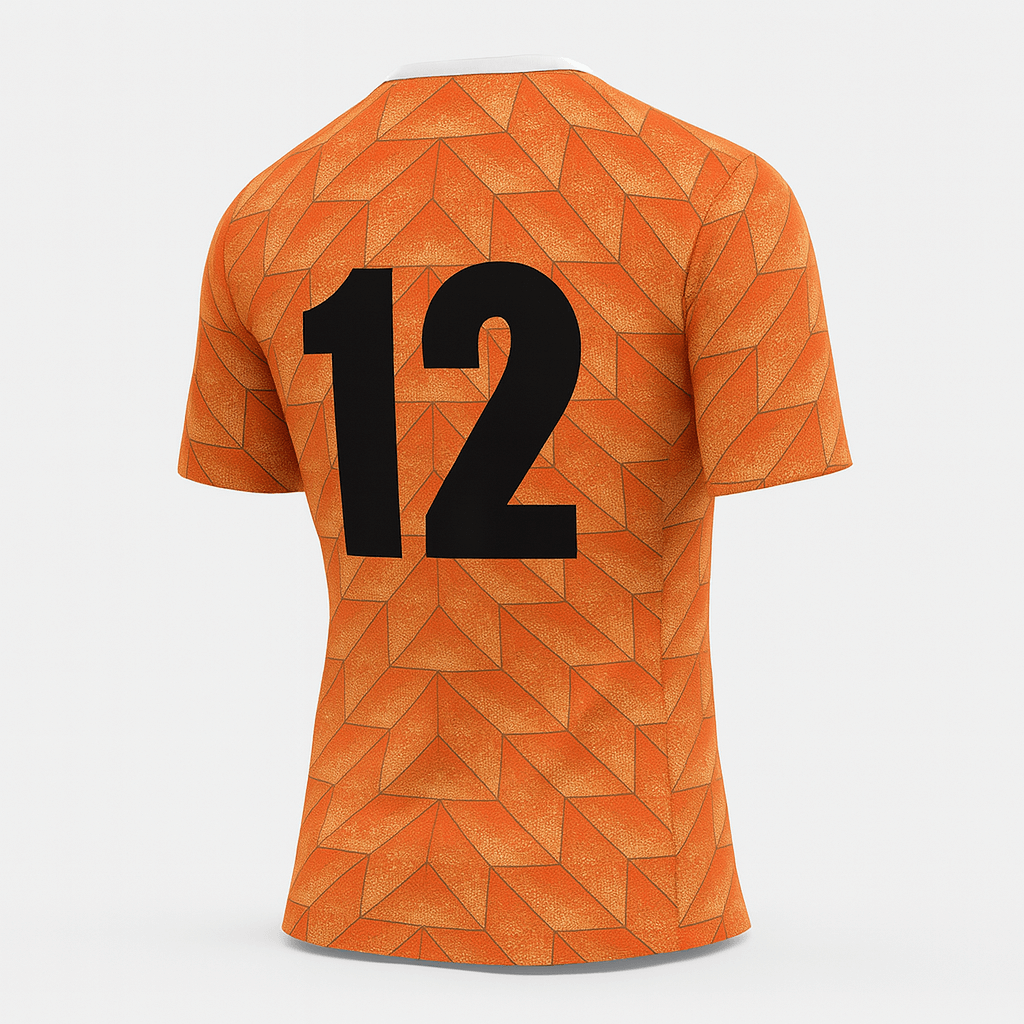 1988 Netherlands Home Van Basten #12 (Very Good Condition) - Size XS
