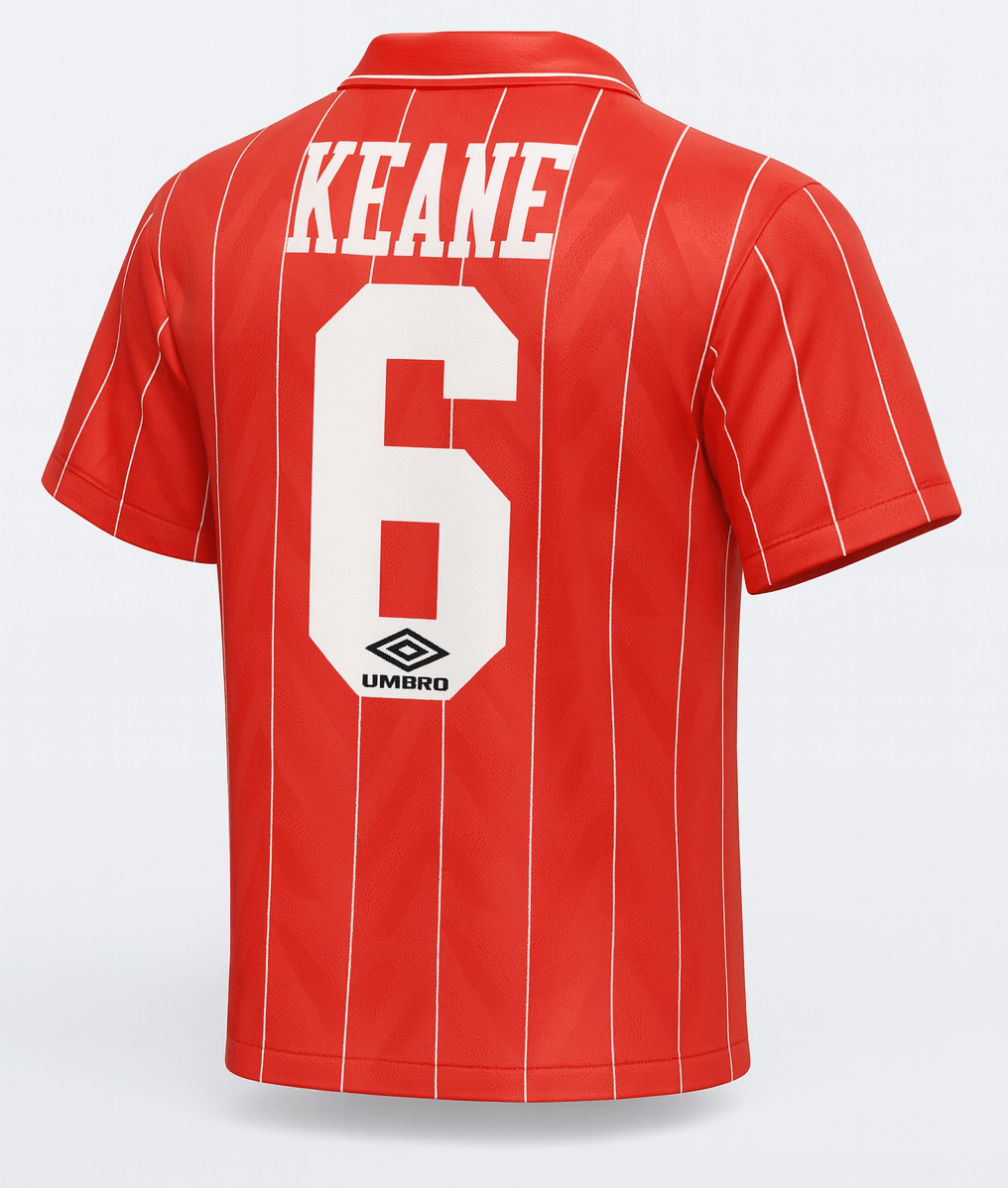 1992–94 Nottingham Forest Home Keane #6 (Feels Like New) - Size XS