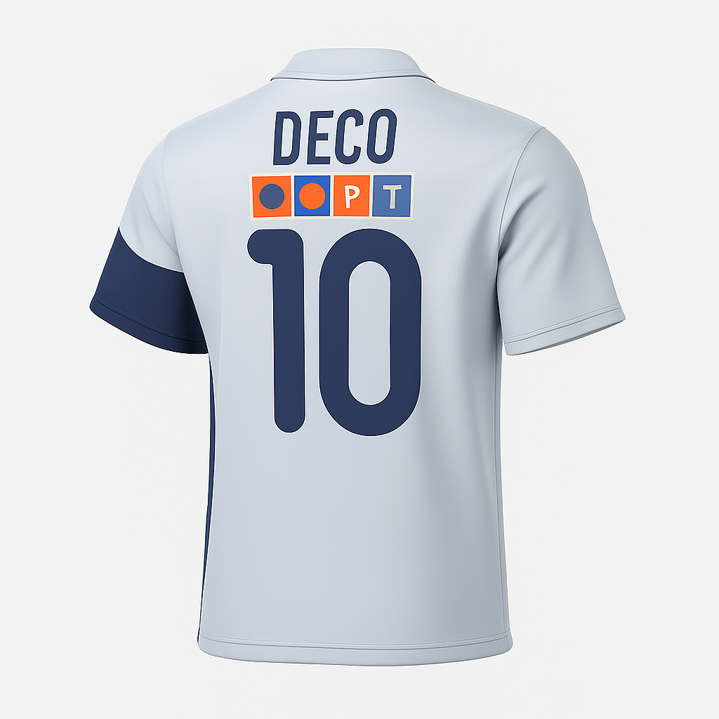 2001–02 FC Porto Away Deco #10 (Feels Like New) - Size XXL