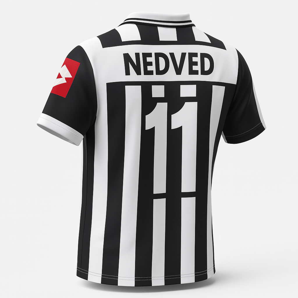 2001–02 Juventus Home Nedved #11 (Feels Like New) - Size L