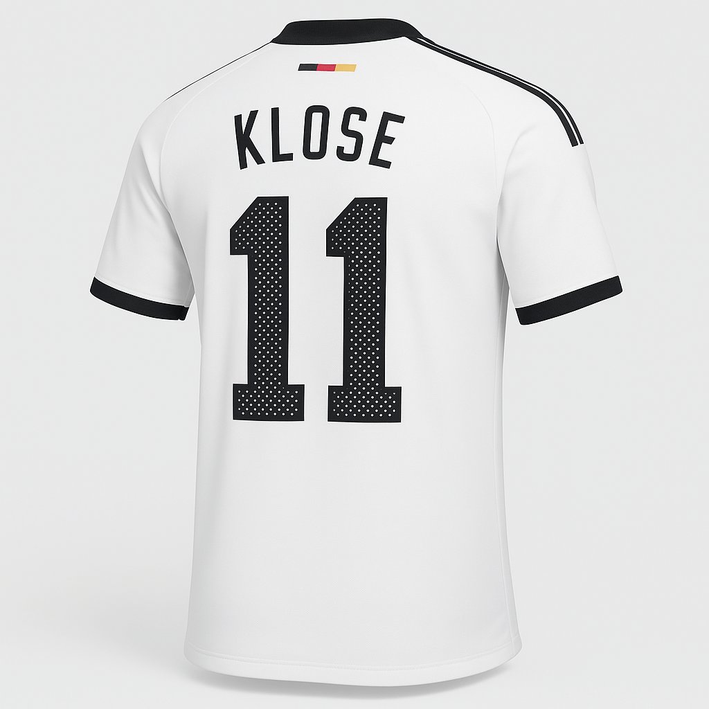 2002 Germany Home Klose #11 (Feels Like New) - Size L
