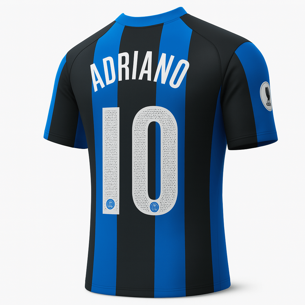 2004–05 Inter Milan Home Adriano #10 (Feels Like New) - Size S