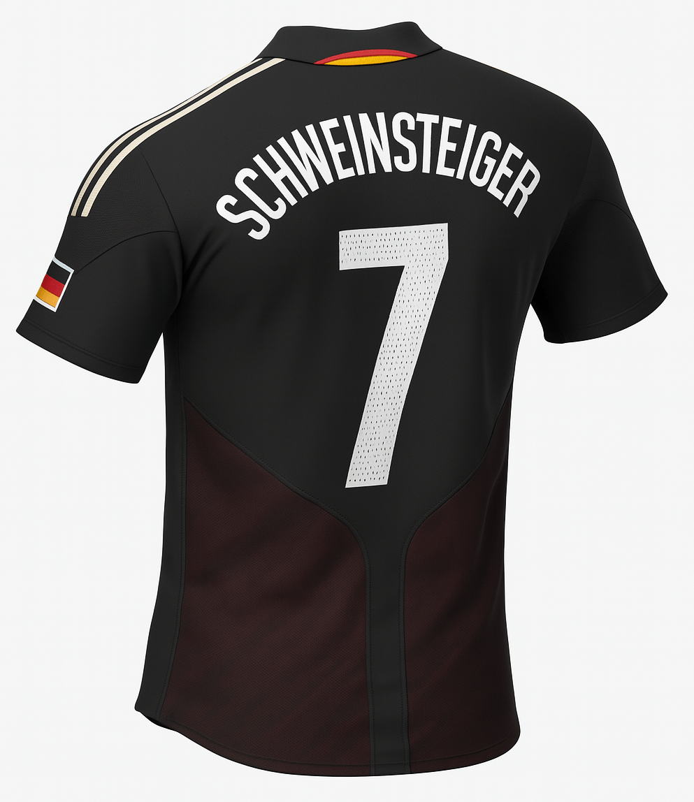2004 Germany Away Schweinsteiger #7 (Feels Like New) - Size XL
