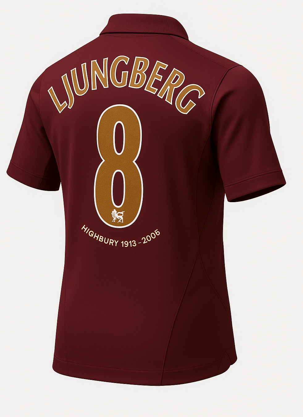 2005–06 Arsenal Home Ljungberg #8 (Feels Like New) - Size M