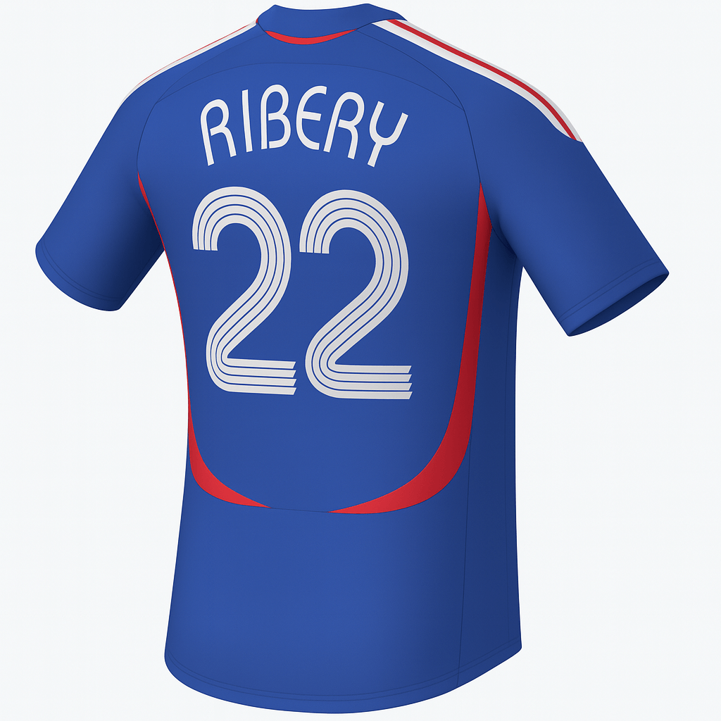 2006 France Home Ribery #22 (New) - Size XXL