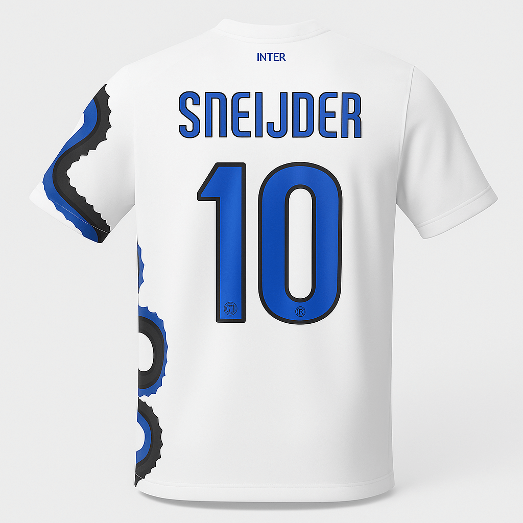 2010–11 Inter Milan Away Sneijder #10 (New) - Size XXL