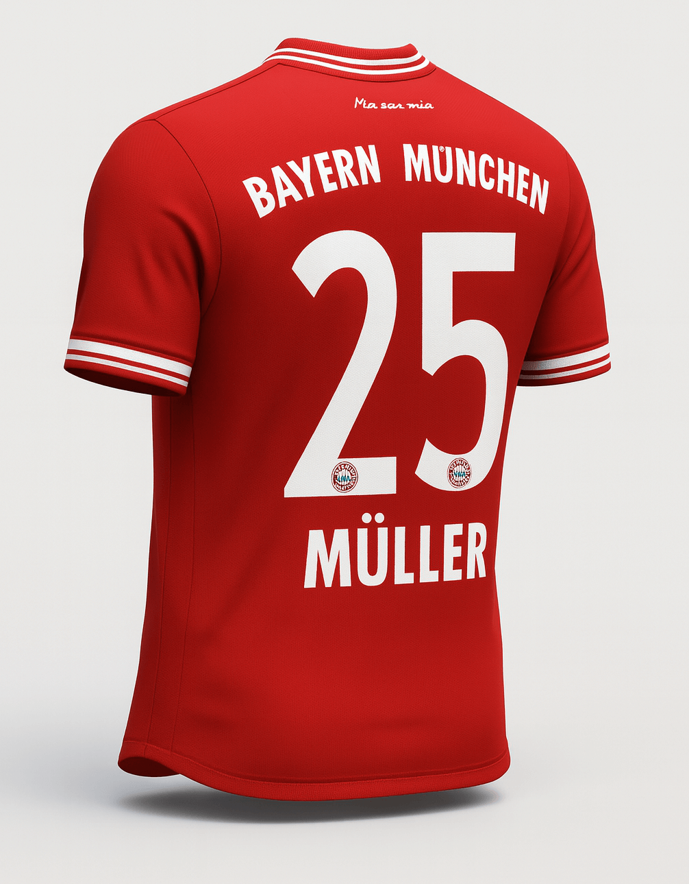 2012–13 Bayern Munich Home Muller #25 (New) - Size M