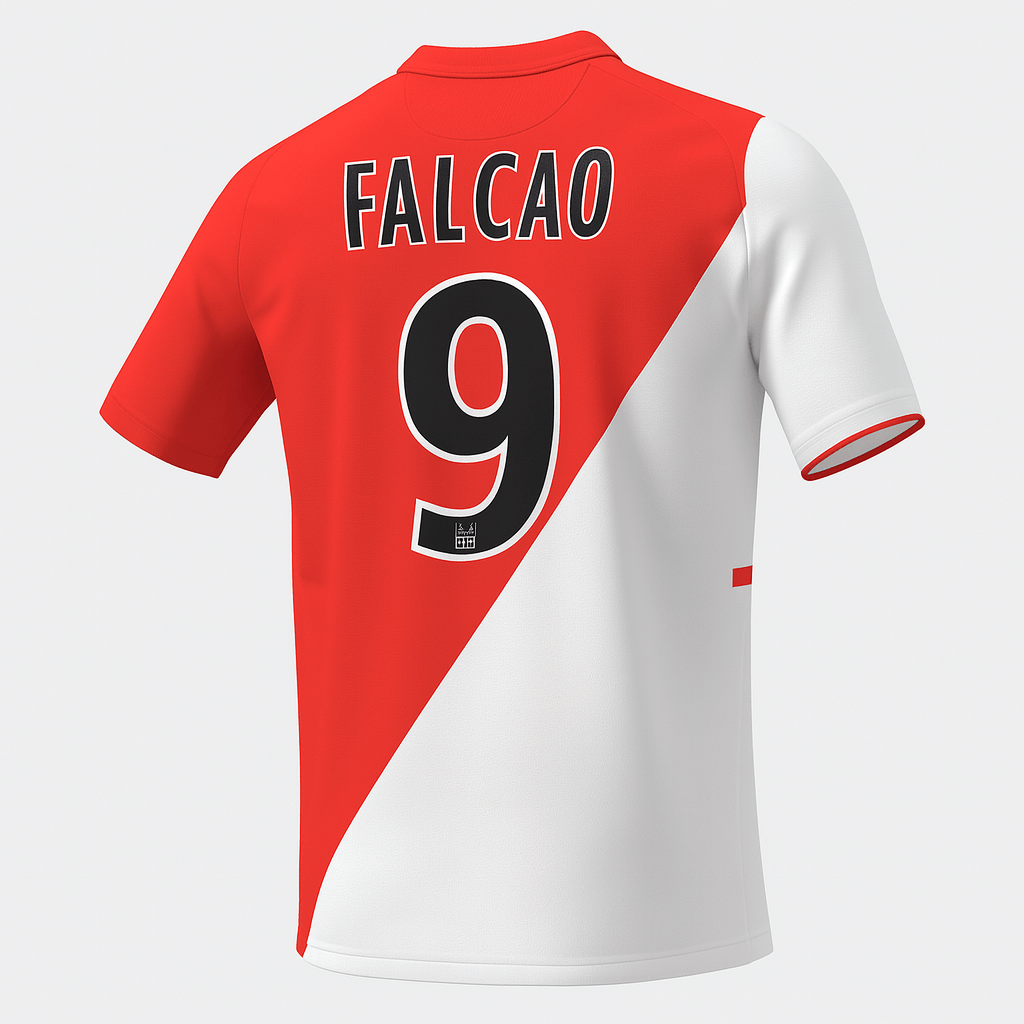 2016–17 Monaco Home Falcao #9 (New) - Size XL