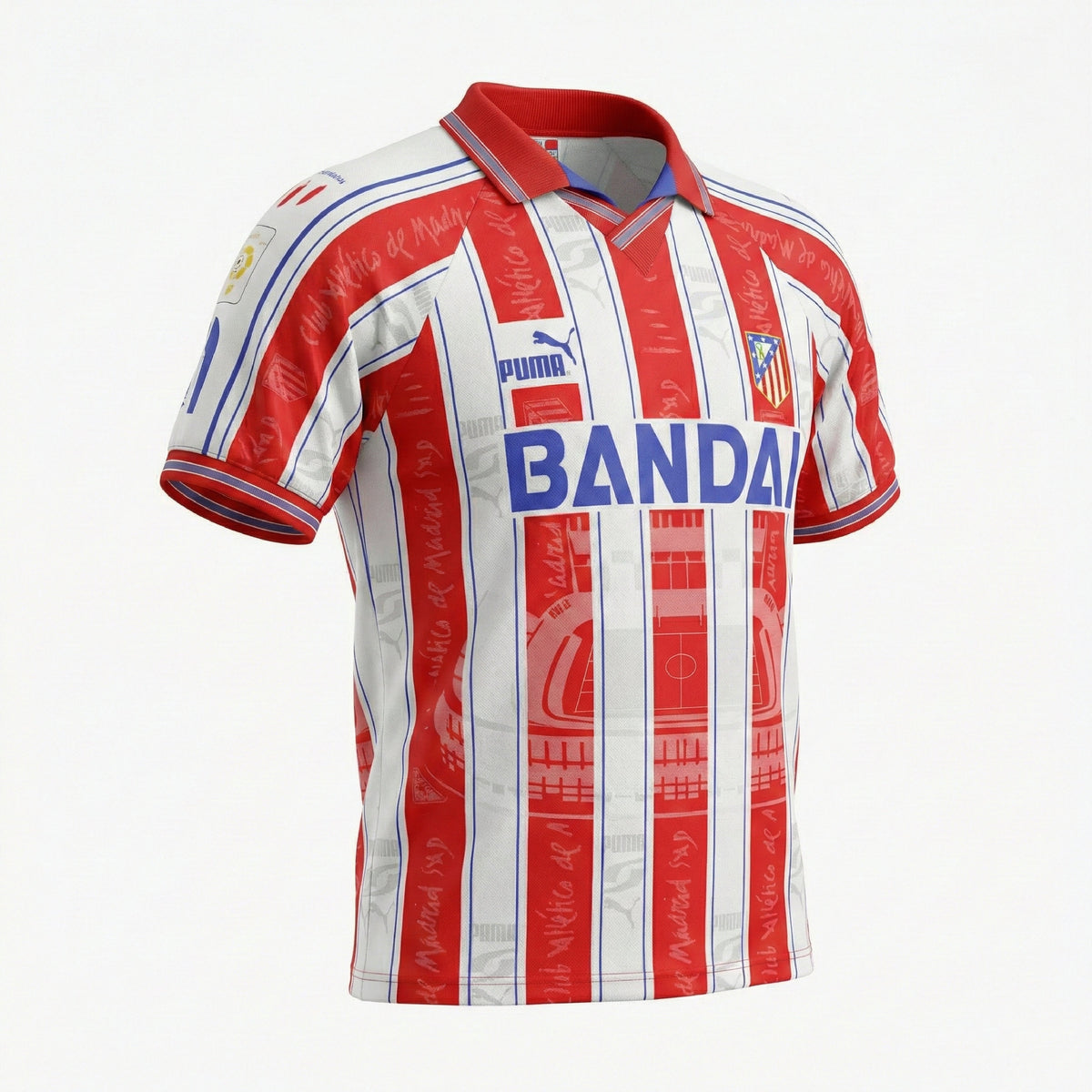 Atlético Madrid 1996-1997 Home (Feels Like New) - Size L