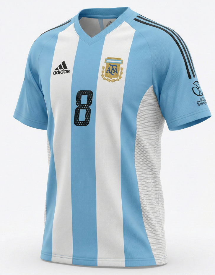 Argentina 2002 Home (Feels Like New) - Size S
