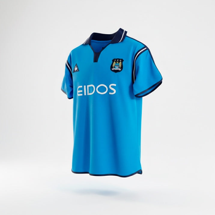 Manchester City 2001-2002 Home (Feels Like New) - Size XS