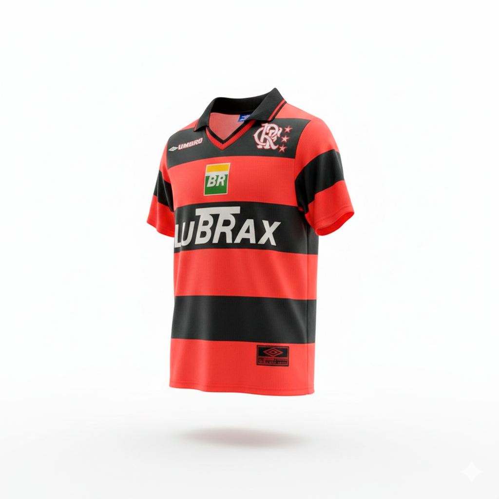 Flamengo 1998-1999 Home (Feels Like New) - Size L