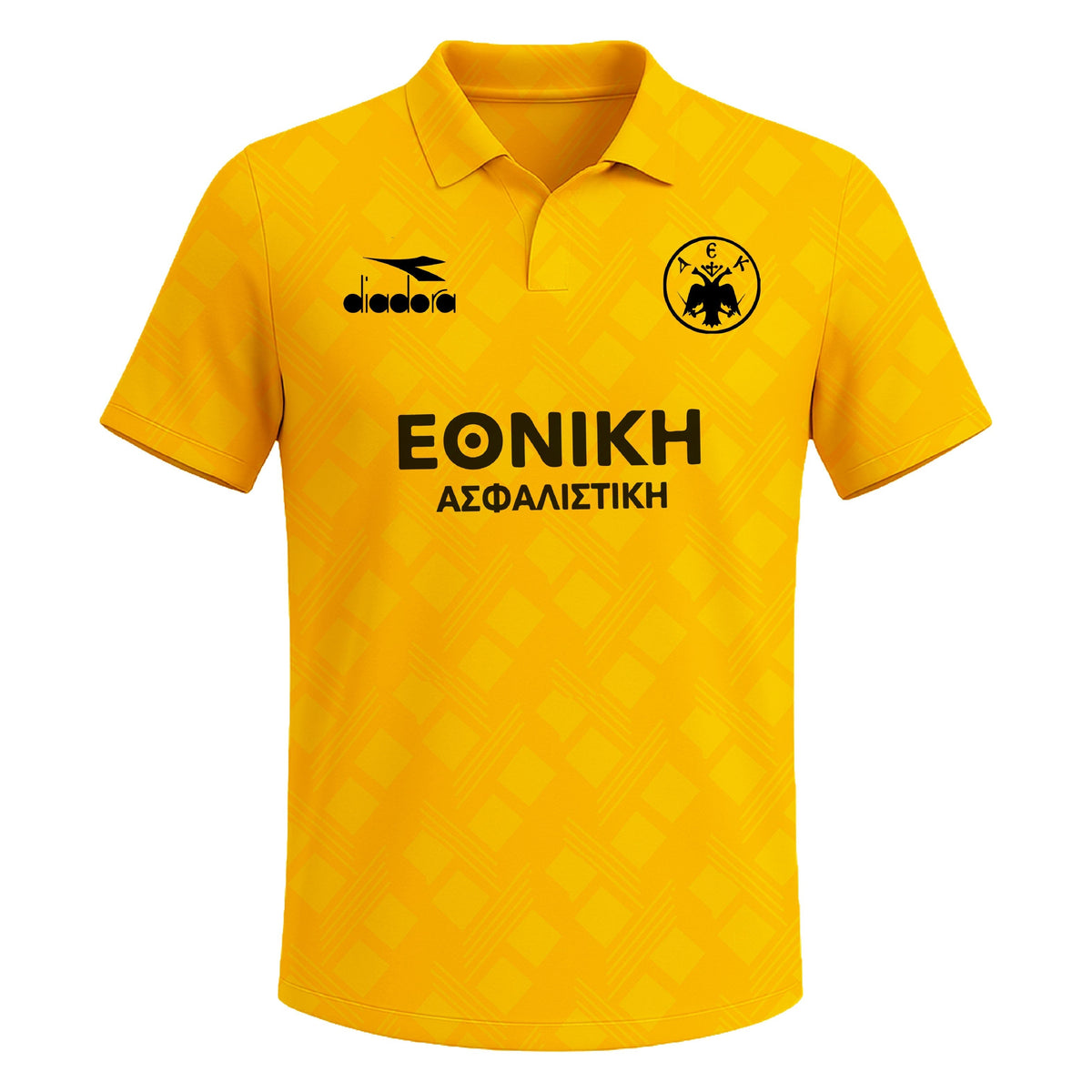 AEK Athens 1991-1992 Home (Feels Like New) - Size L