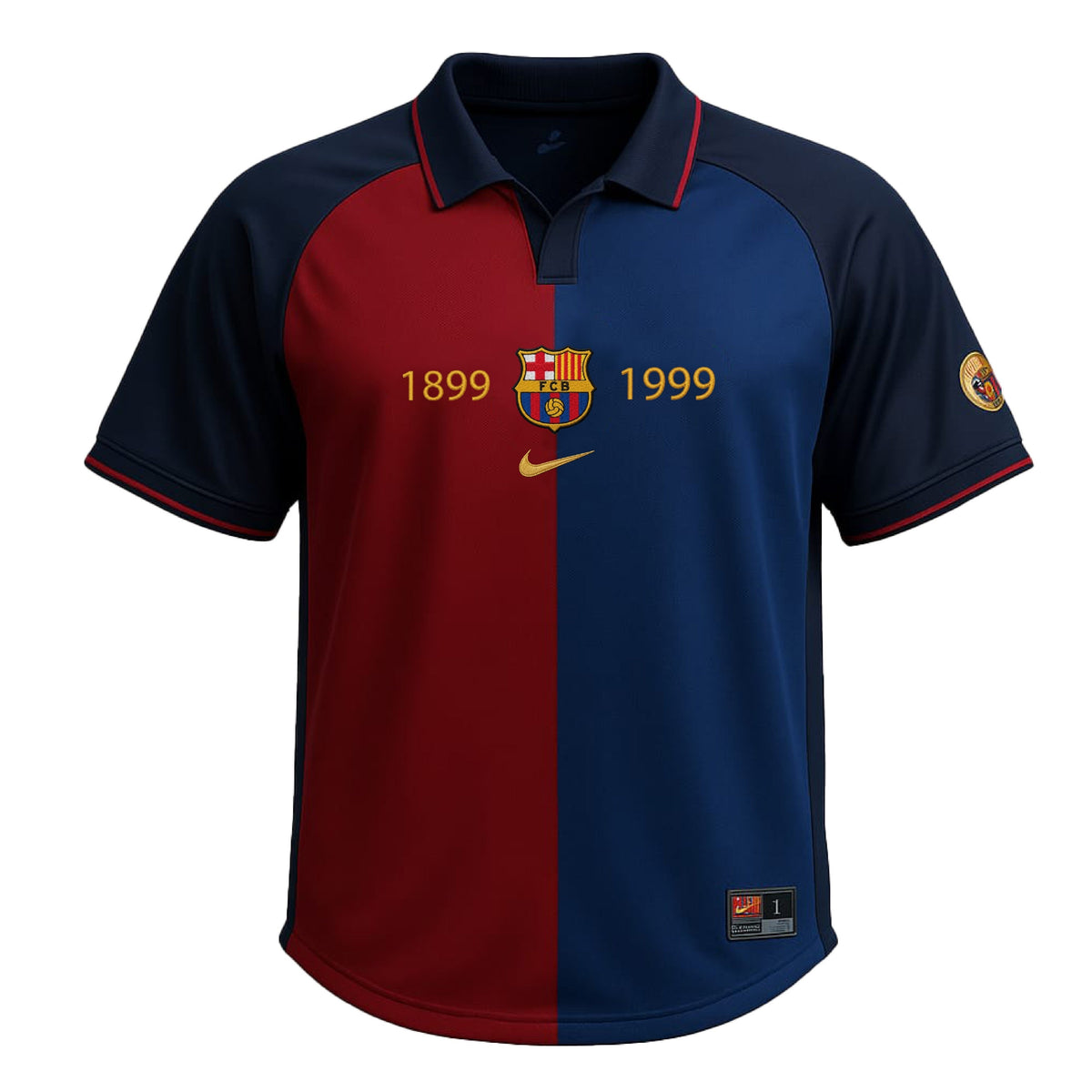 Barcelona 1999-2000 Home (Feels Like New) - Size M