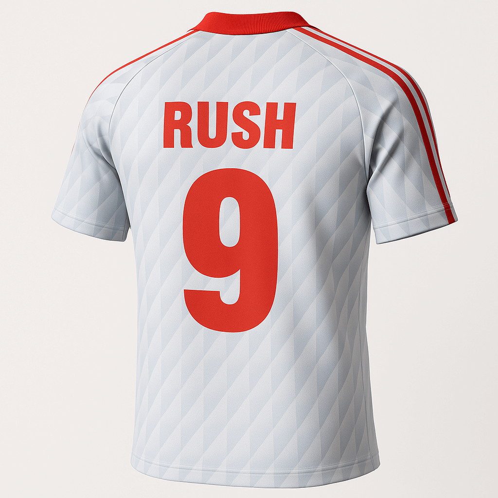 1989–91 Liverpool Away Rush #9 (Very Good Condition) - Size M