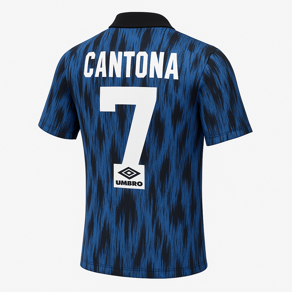 1992–93 Manchester United Away Cantona #7 (Feels Like New) - Size XS