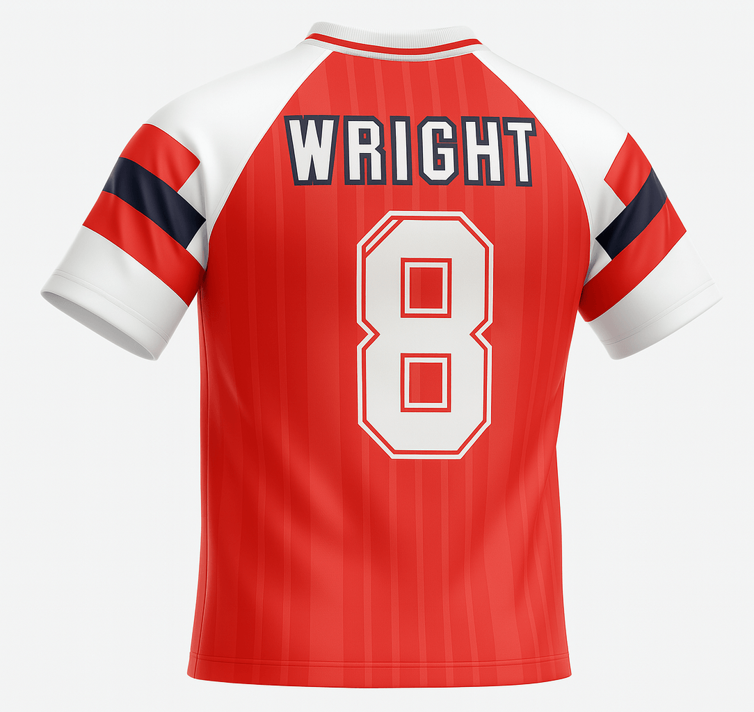 1992–94 Arsenal Home Wright #8 (Feels Like New) - Size S