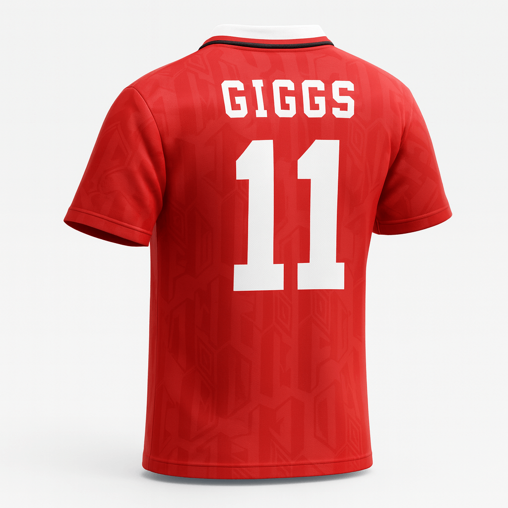 1992–94 Manchester United Home Giggs #11 (Feels Like New) - Size XL