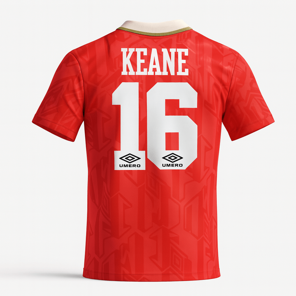 1992–94 Manchester United Home Keane #16 (Feels Like New) - Size XS