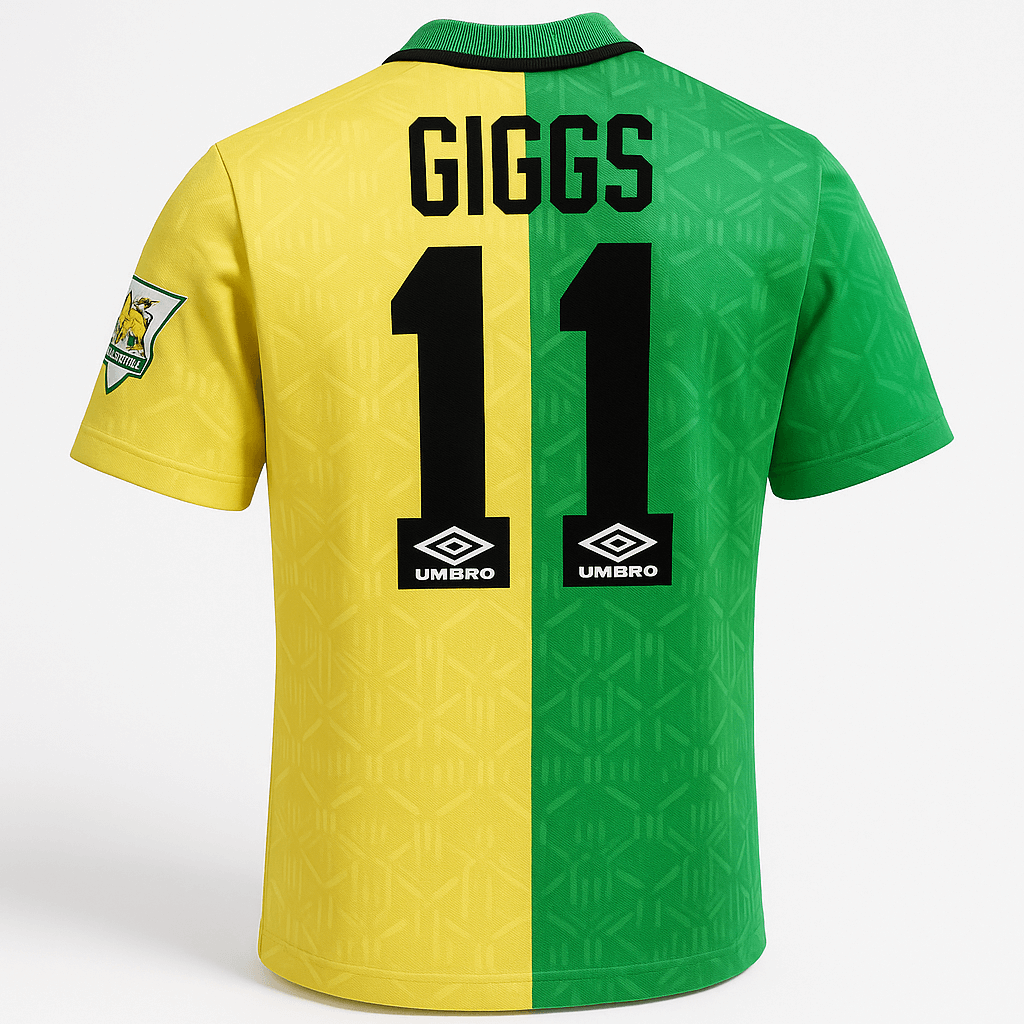 1992–94 Manchester United Third Giggs #11 (Feels Like New) - Size XXL
