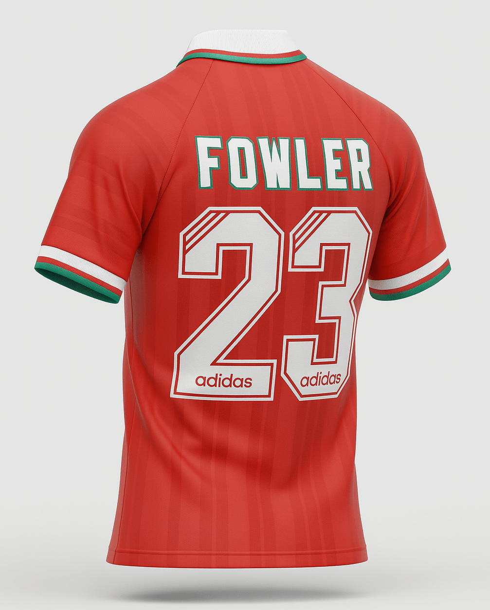 1993–95 Liverpool Home Fowler #23 (Feels Like New) - Size XS