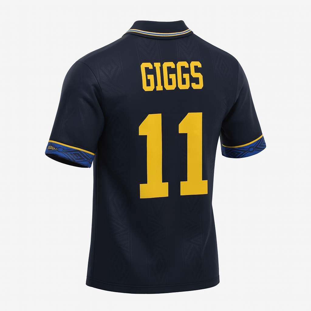 1993–95 Manchester United Away Giggs #11 (Feels Like New) - Size S