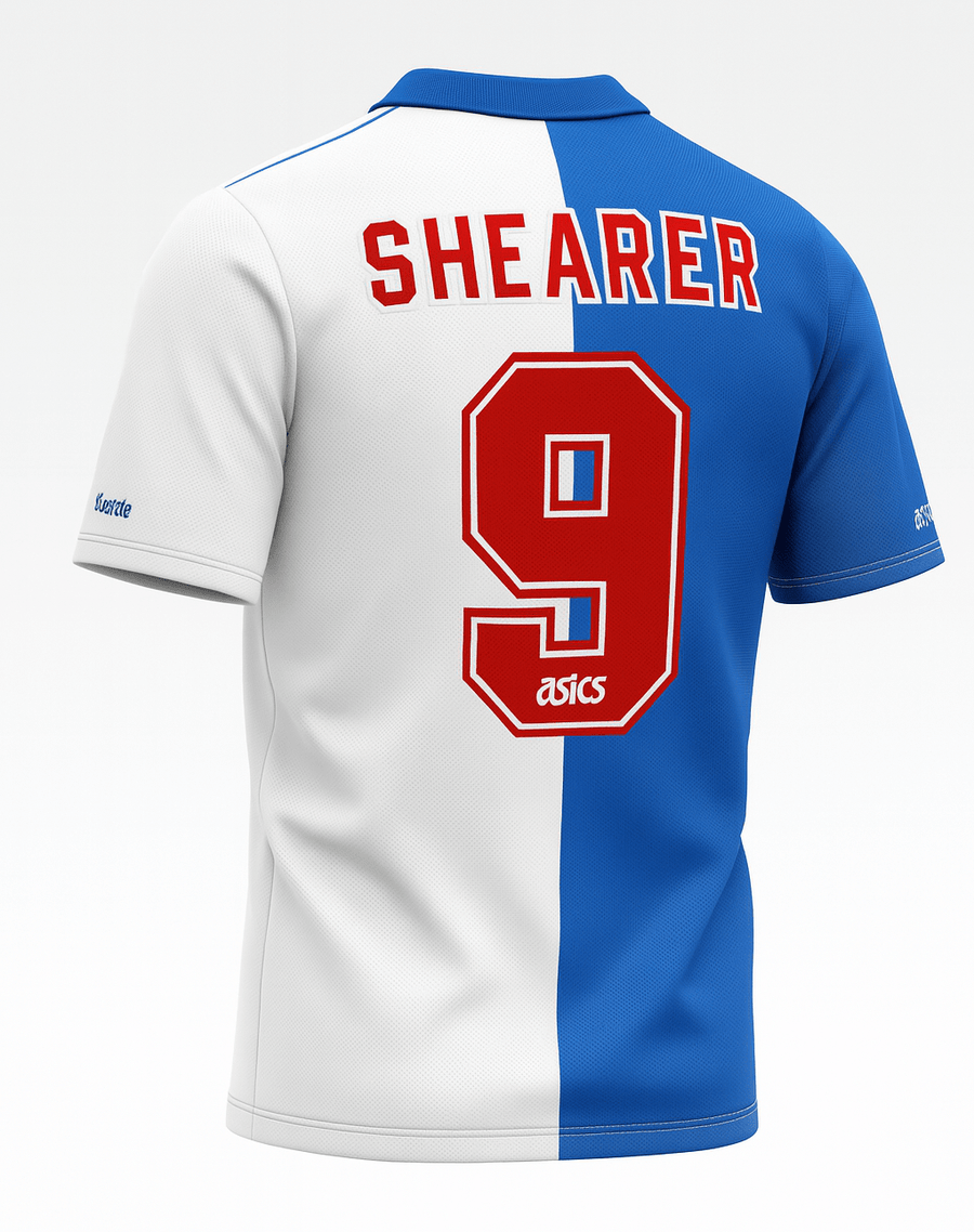 1994–95 Blackburn Home Shearer #9 (Feels Like New) - Size XS - image 1