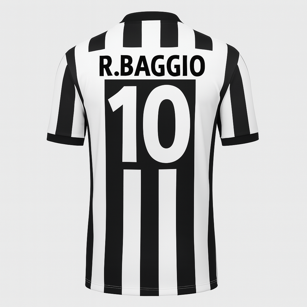 1994–95 Juventus Home Baggio #10 (Feels Like New) - Size S