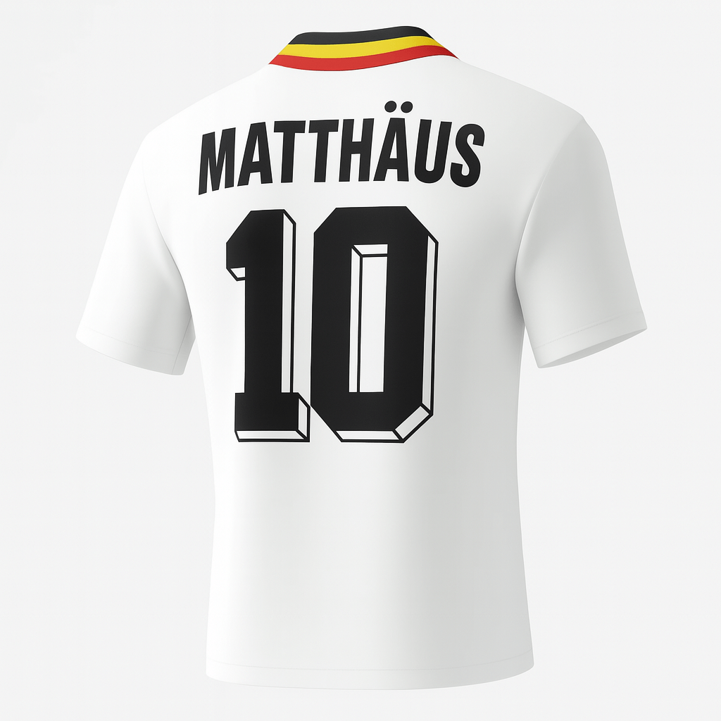 1994–96 Germany Home Matthaus #10 (Feels Like New) - Size L