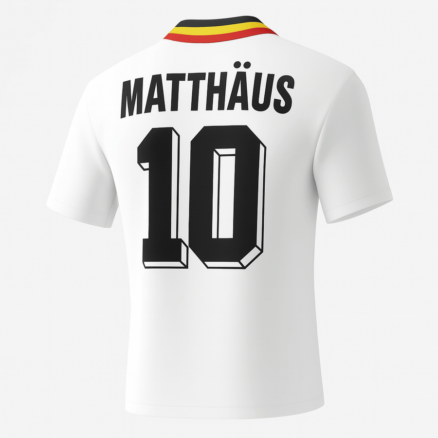 1994–96 Germany Home Matthaus #10 (Feels Like New) - Size L - image 1