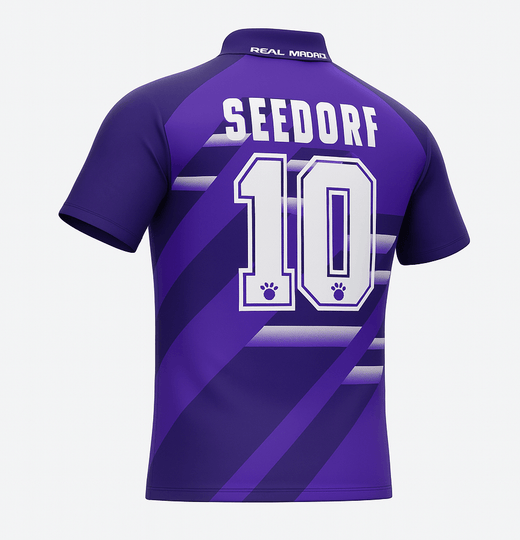 1994–96 Real Madrid Away Seedorf #10 (Feels Like New) - Size XS