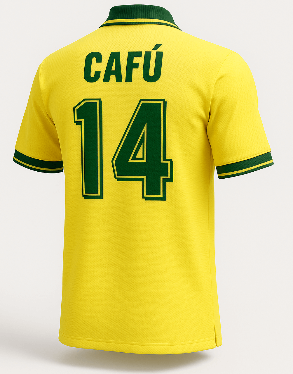 1994 Brazil Home Shirt Cafu #14 (Feels Like New) - Size S