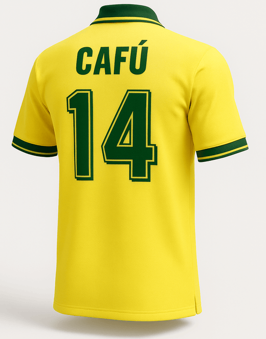 1994 Brazil Home Shirt Cafu #14 (Feels Like New) - Size S