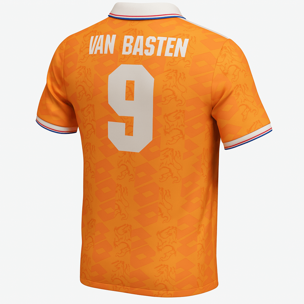 1994 Netherlands Home Van Basten #9 (Feels Like New) - Size XL