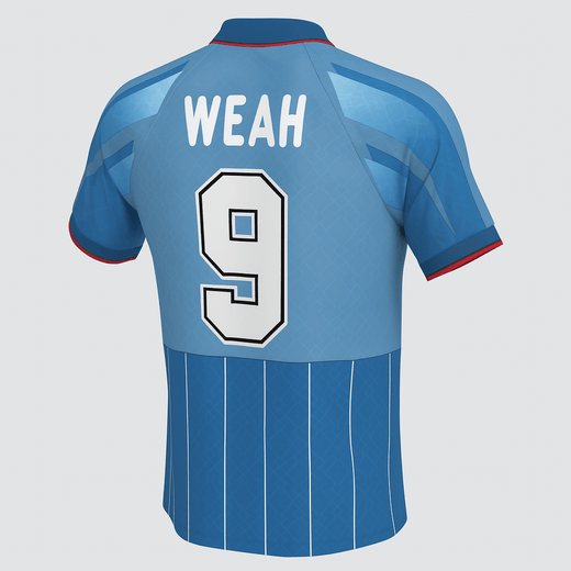 1995–96 AC Milan Fourth Weah #9 (Feels Like New) - Size XS