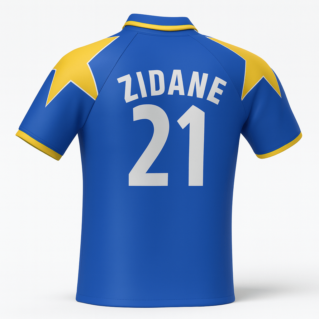 1995–96 Juventus Away Zidane #21 (Feels Like New) - Size L