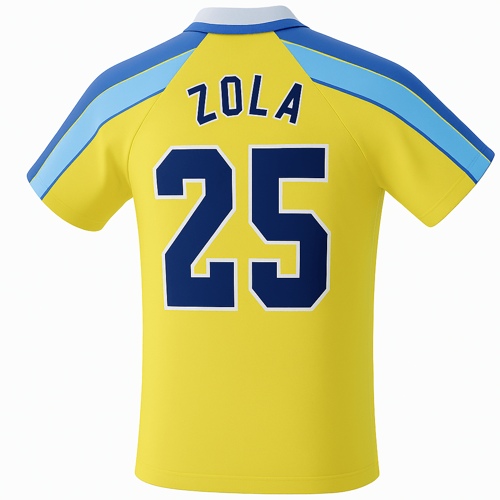 1996–97 Chelsea Away Zola #25 (Feels Like New) - Size M