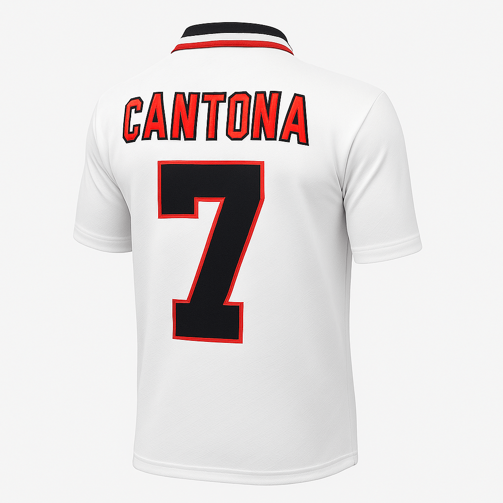 1996–97 Manchester United Away Cantona #7 (Feels Like New) - Size M