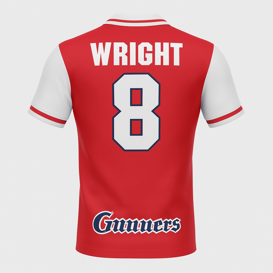 1996–98 Arsenal Home Wright #8 (Feels Like New) - Size S - image 1