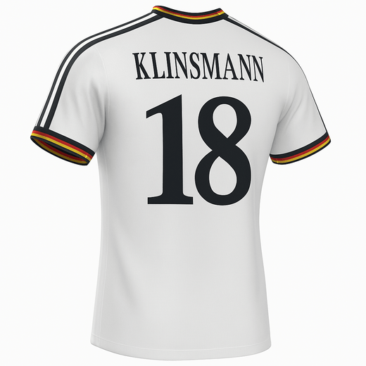 1996–98 Germany Home Klinsmann #18 (Feels Like New) - Size L