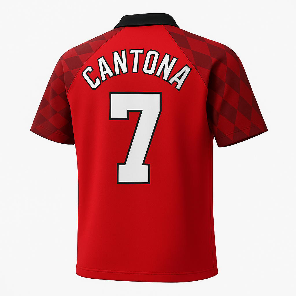 1996–98 Manchester United Home Cantona #7 (Feels Like New) - Size S