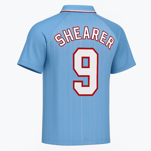 1996 England Away Shirt Shearer #9 (Feels Like New) - Size XS