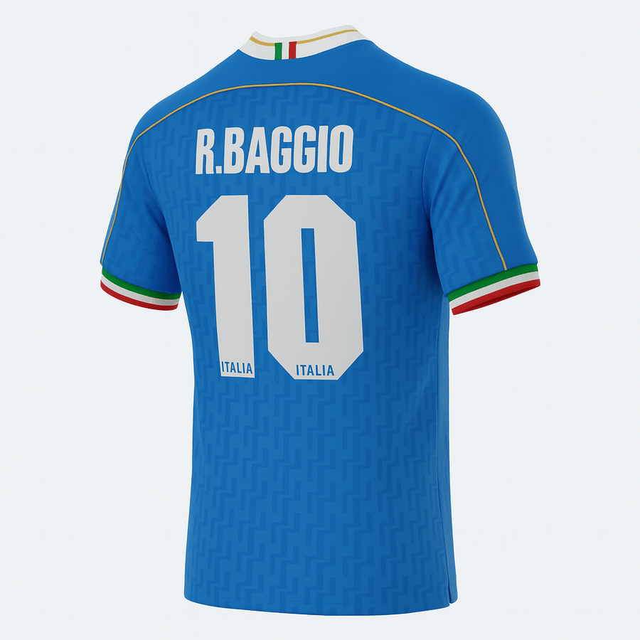1996 Italy Home R. Baggio #10 (Feels Like New) - Size S - image 1
