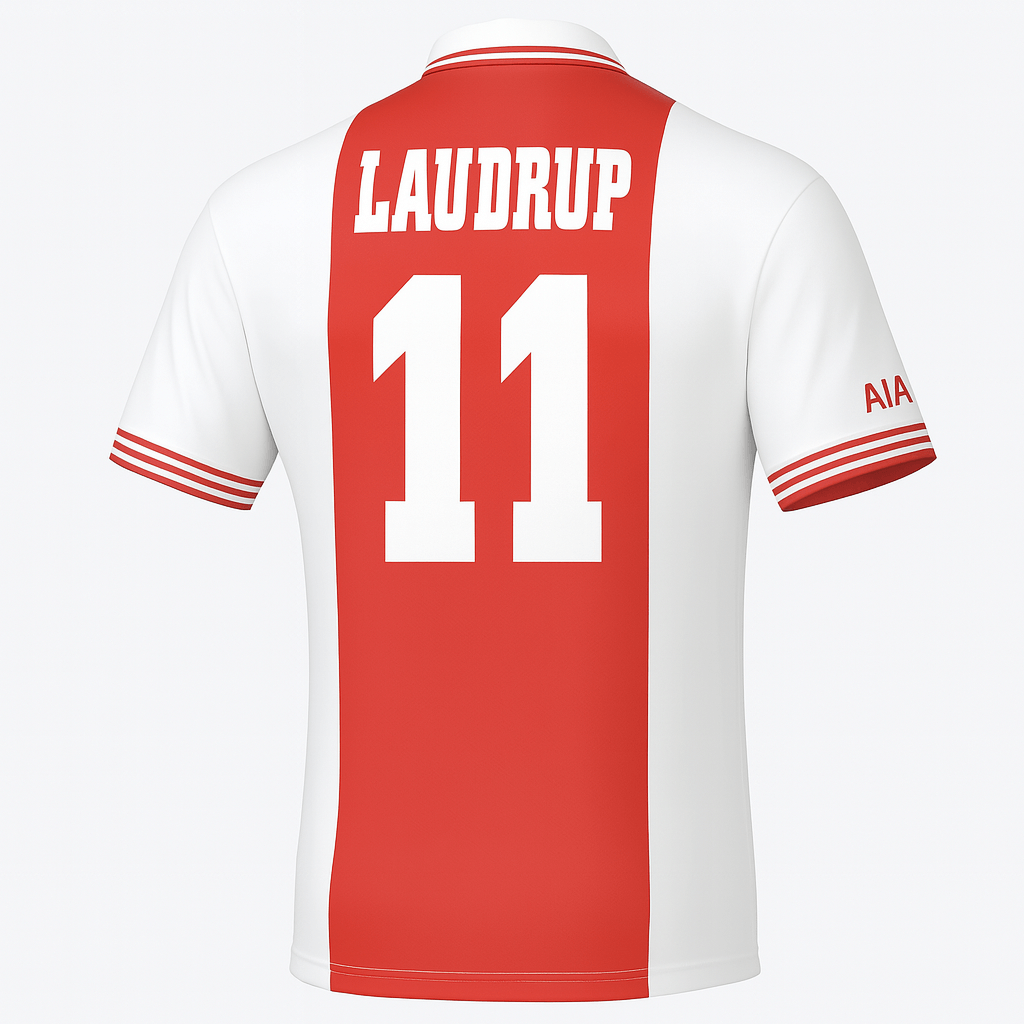 1997–98 Ajax Home Laudrup #11 (Feels Like New) - Size S