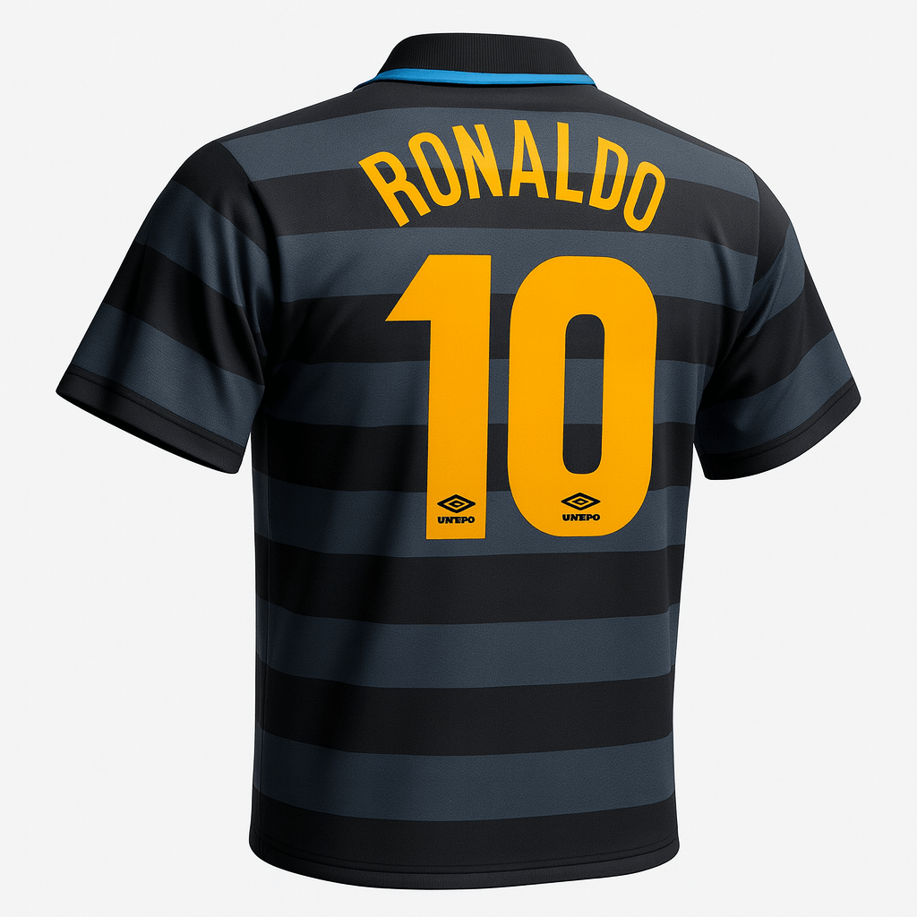 1997–98 Inter Milan Third Ronaldo #10 (Feels Like New) - Size XL