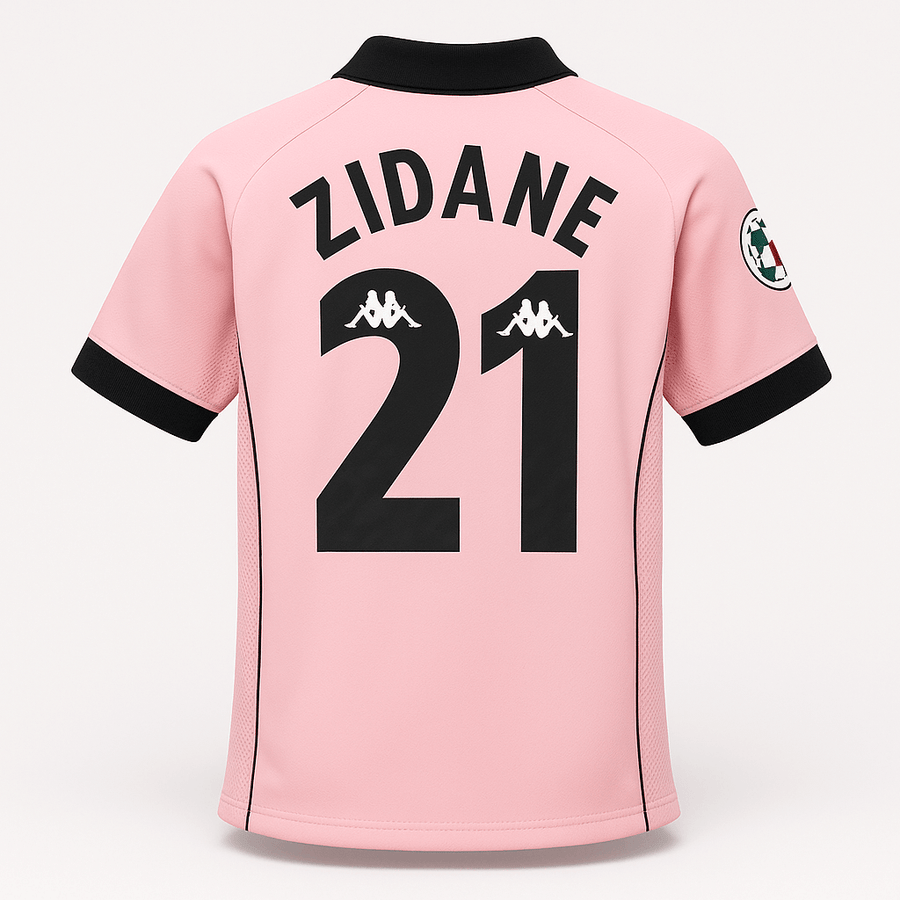 1997–98 Juventus Away Zidane #21 (Feels Like New) - Size XS - image 1