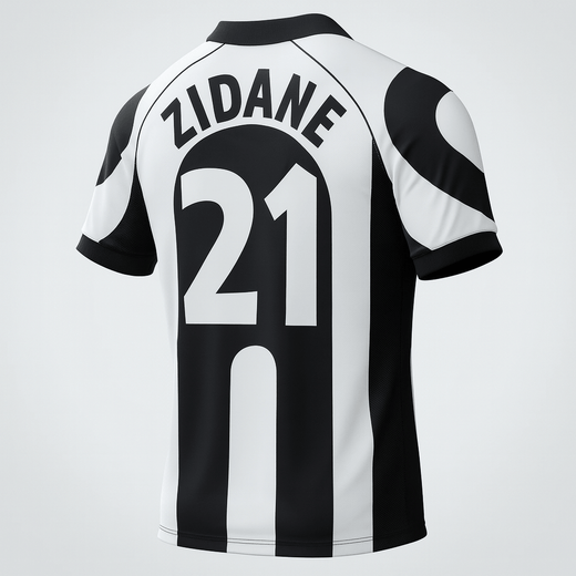 1997–98 Juventus Home Zidane #21 (Feels Like New) - Size S