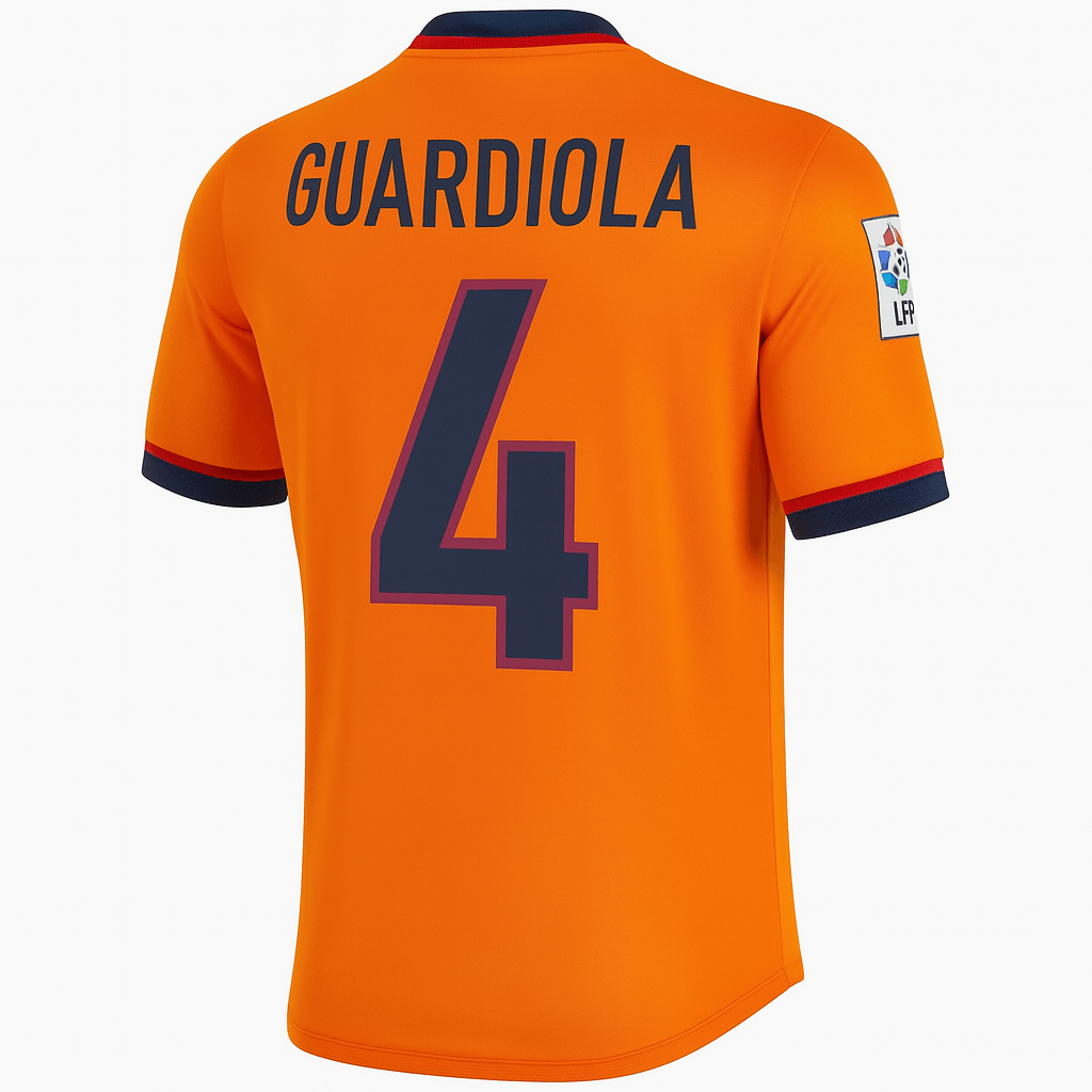 1998–00 Barcelona Third Guardiola #4 (Feels Like New) - Size XL