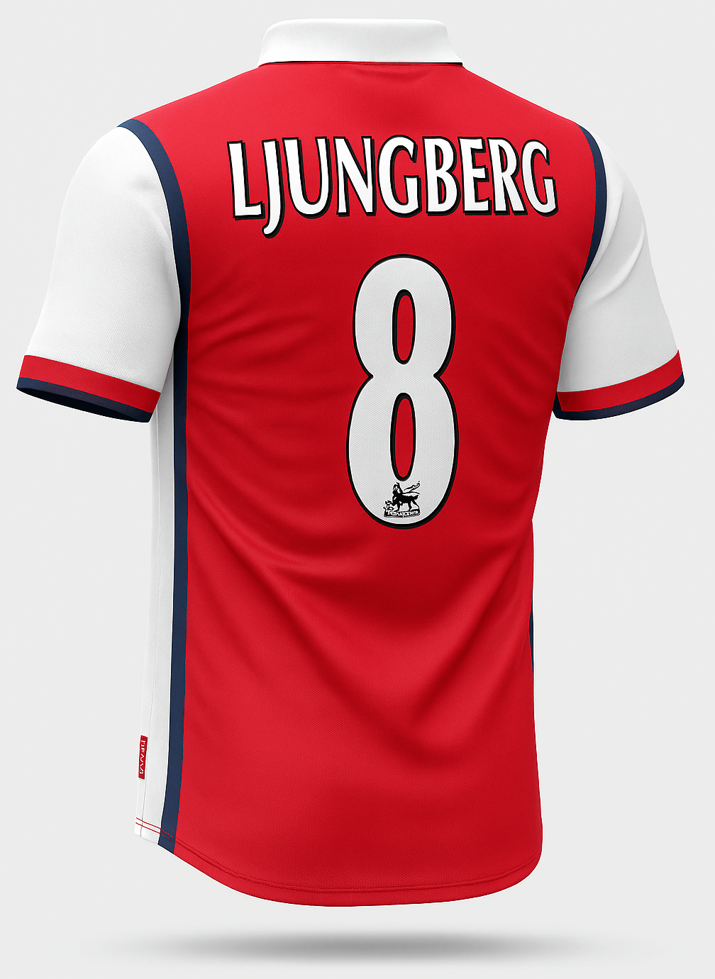 1998–99 Arsenal Home Ljungberg #8 (Feels Like New) - Size M