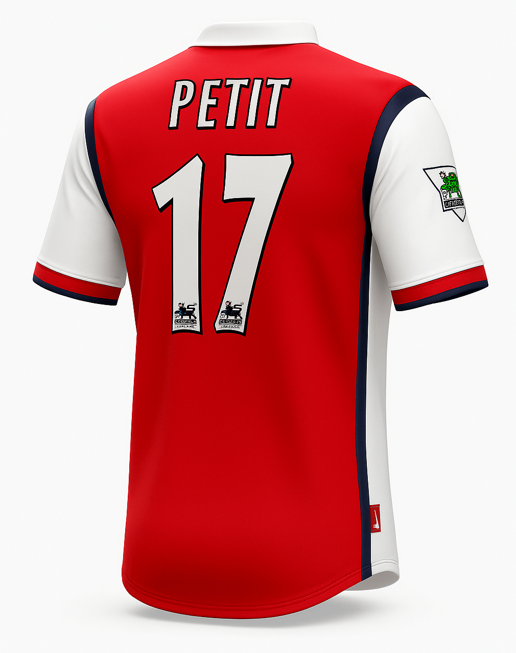 1998–99 Arsenal Home Petit #17 (Feels Like New) - Size XS